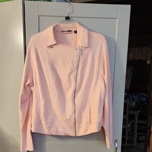 H By Halston French Motorcycle Jacket